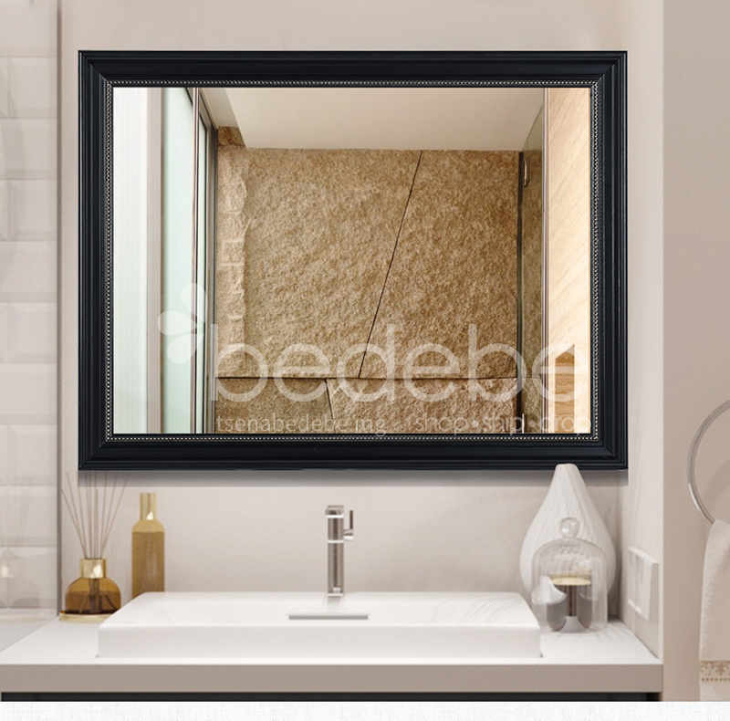 American Bathroom Mirror European, Wall Mounted Bathroom Vanity Mirror